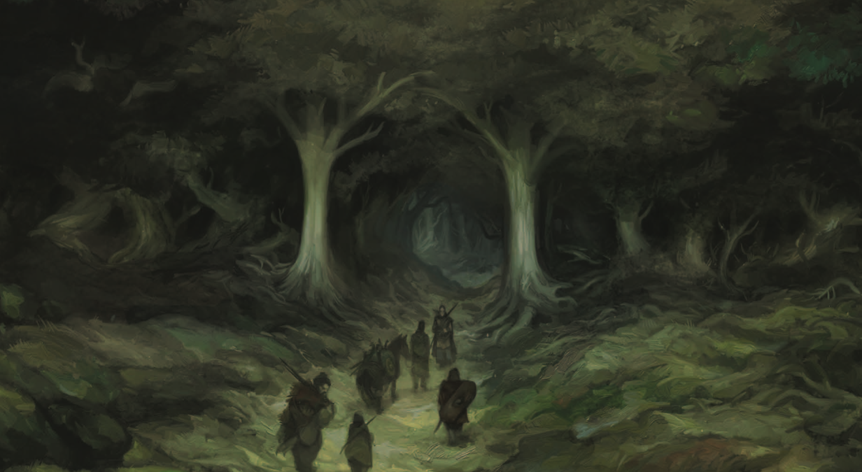 Forest 281 FULL ART FOIL, The Lord of the Rings, MTG LTR NM/M | eBay