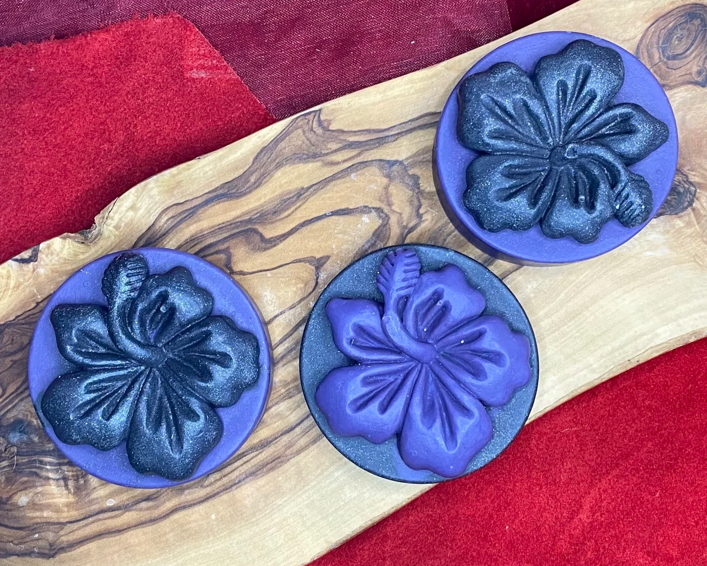 Goth Hibiscus Flowers