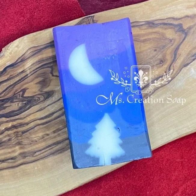 Tree & Crescent Moon