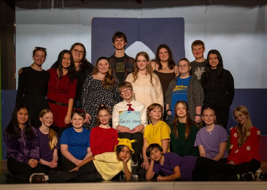 Congratulations to the cast and crew of our student-led production of Just So Stories on a great weekend of shows! #theatrekid #youththeatre #nwohio #communitytheatre