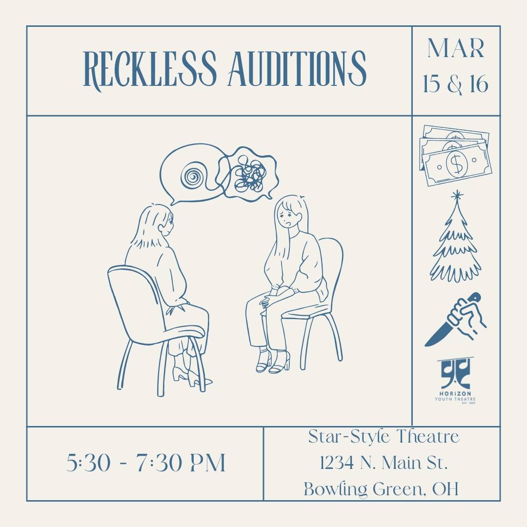 Auditions for Reckless are THIS WEEKEND and we already know this will be an exciting project to be a part of! 

Auditions will be March 15th &amp; 16th! Check out the audition packet and sign up through the link in our bio! 

***
Rachel, a runaway wi