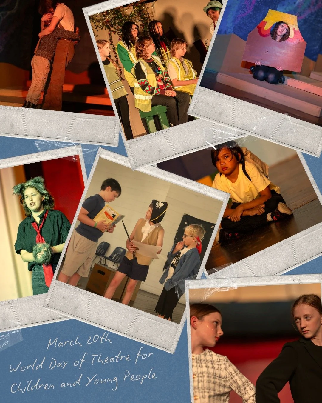 Today is World Day of Theatre for Children and Young People! Youth theatre can be a source of joy, education, self expression, safety throughout ones childhood. Horizon Youth Theatre works all season long to bring creativity to young people all acros