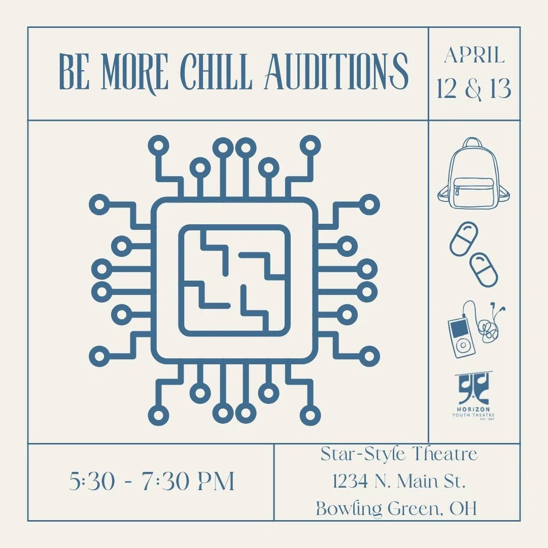 "It&rsquo;s never been a better time in history to be a loserrrr!" And we will accept any losers, weirdos, loners, geeks, and even the popular kids into our upcoming production of BE MORE CHILL!

Audition information is on our website, as w