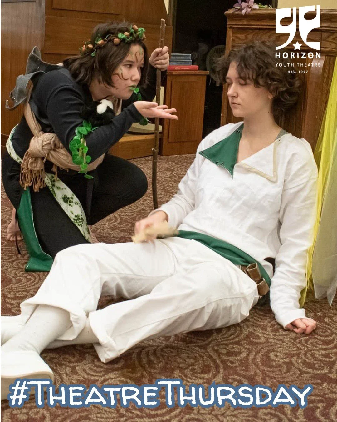 If we spirits have offended, check back next week for yet another throwback pic!

#throwbackthursday #youththeatre #communitytheatre #memories #theatrethursday #theatrekid