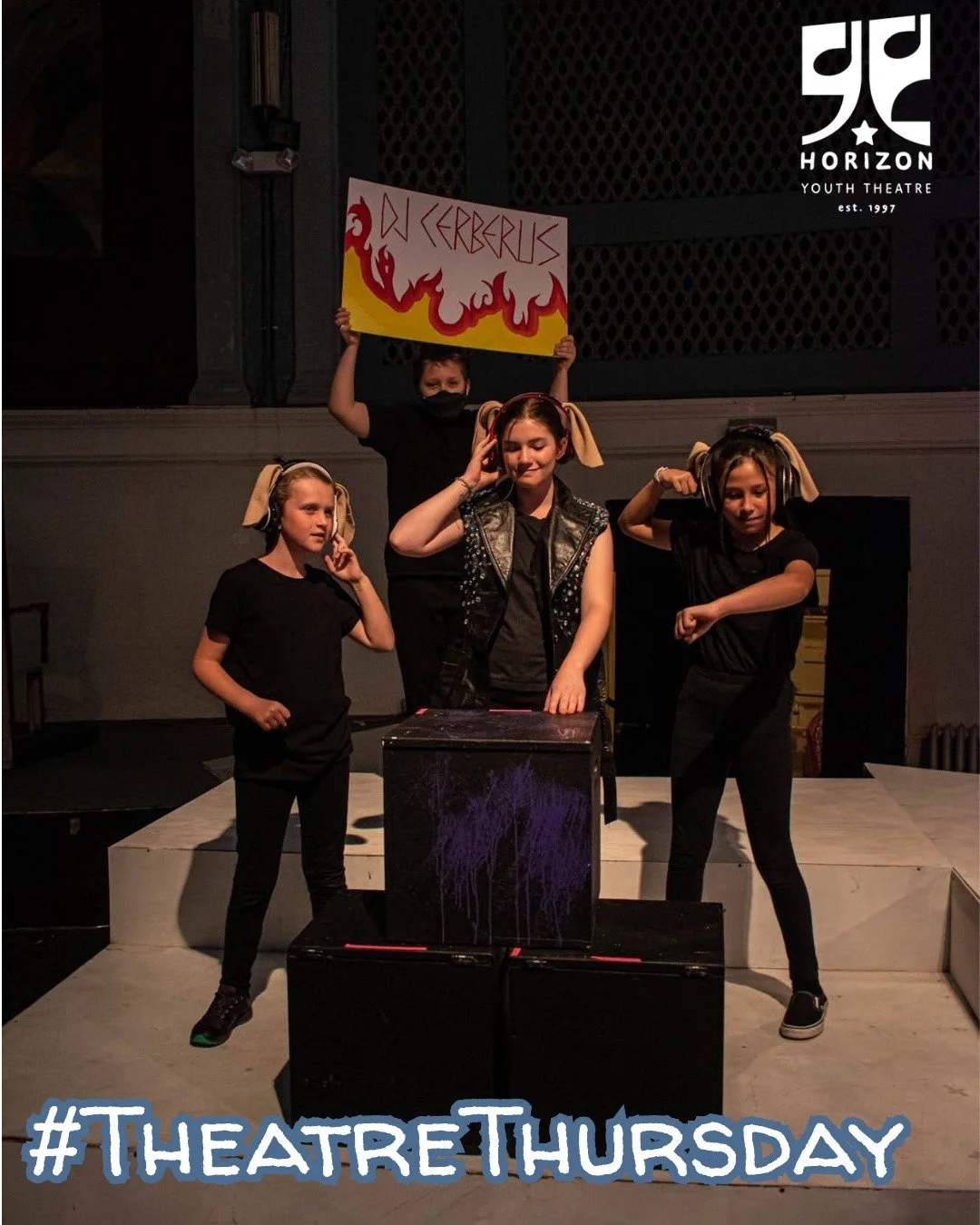 DJ Cerberus is here this week to celebrate #ThrowbackThursday

#throwbackthursday #youththeatre #communitytheatre #memories #theatrethursday #theatrekid