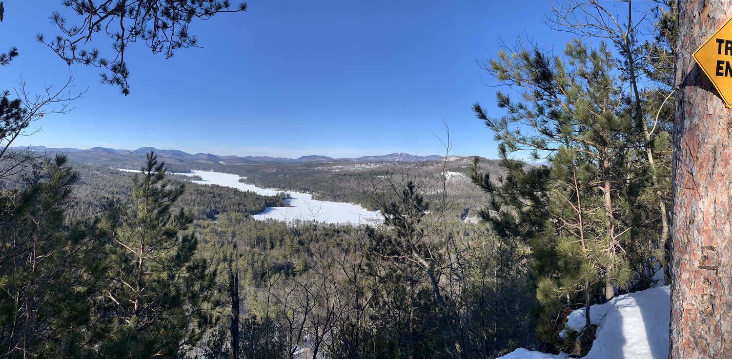 Loon Lake from the summit of Kipp.