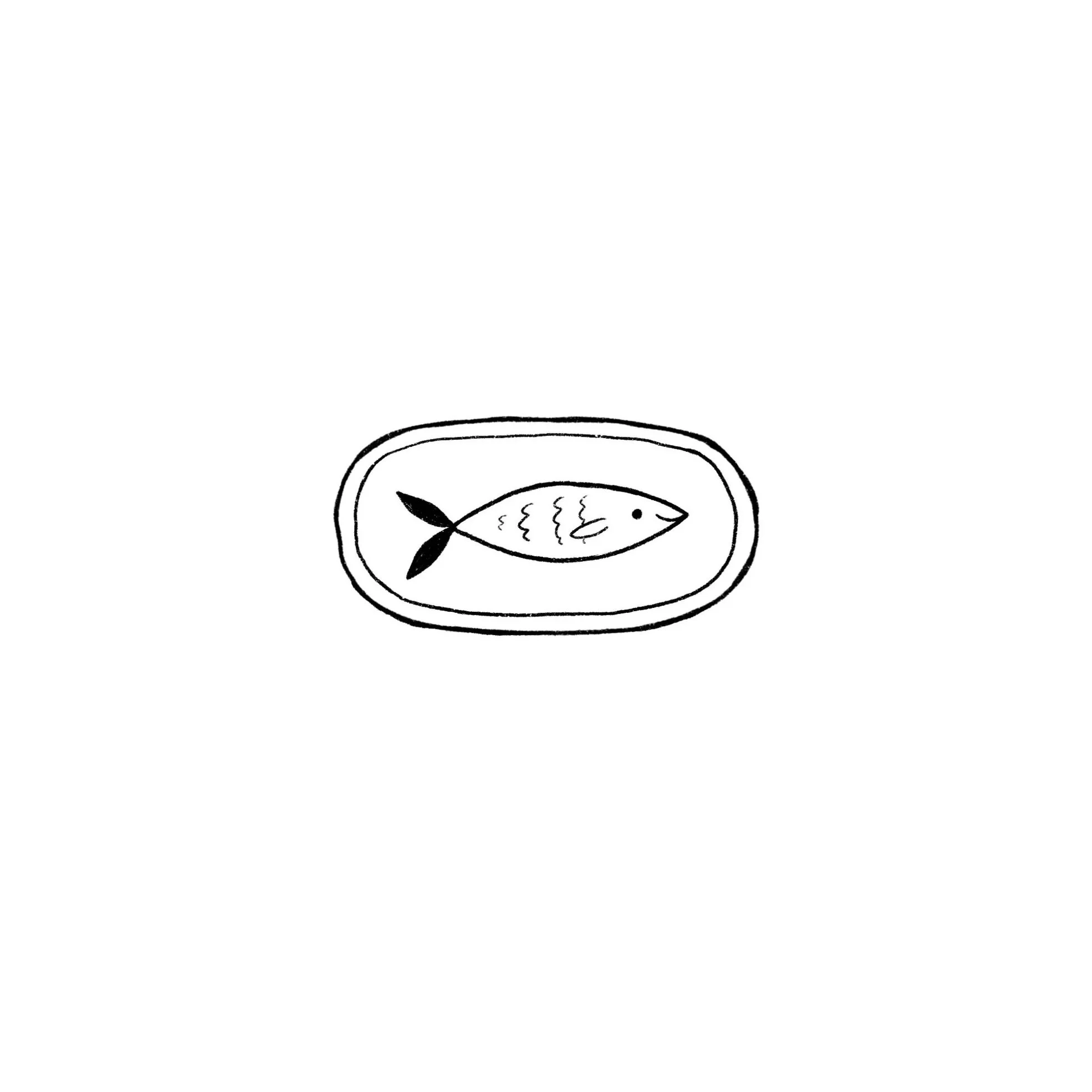 fish in a frame- 2 inches or larger
