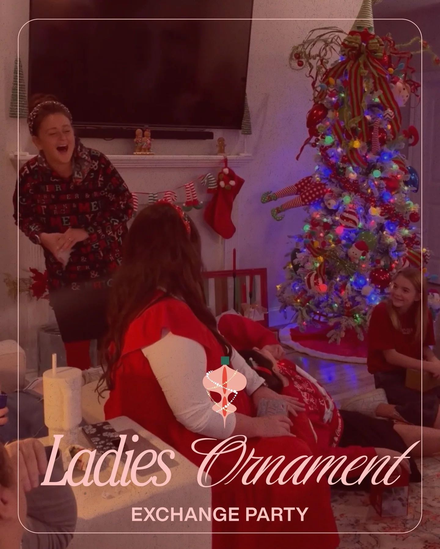Our Ladies Ornament Exchange is TOMORROW at 6:30 PM! 🎄Bring an ornament to swap and a dessert or appetizer to share. Message us for the address &mdash; we hope to see you there!