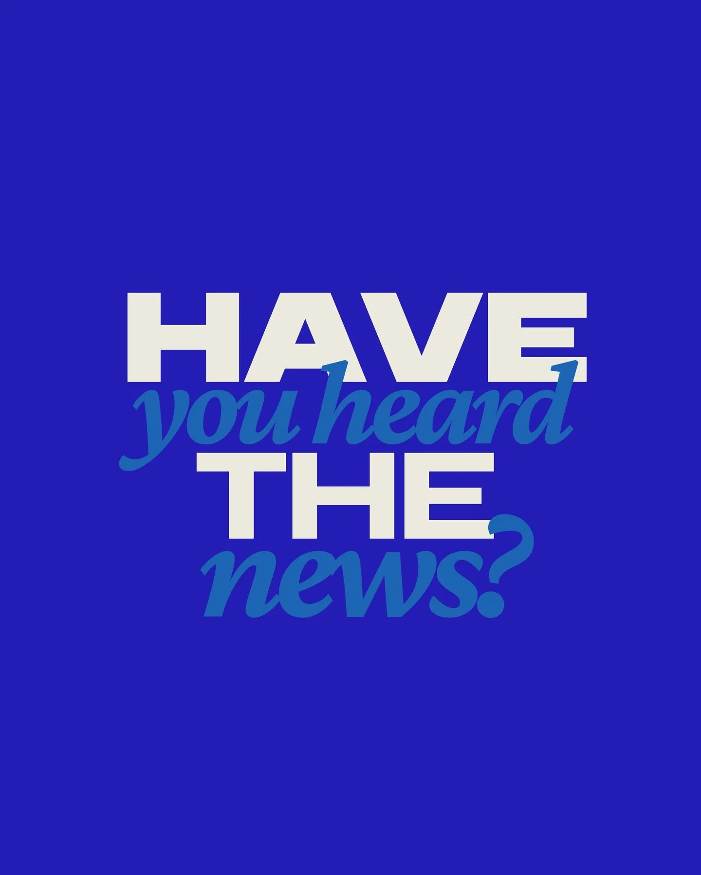 Have you heard the news? We&rsquo;re making room for YOU‼️

Starting Easter Sunday, April 5, Bethesda will be moving to two Sunday services at 9:00 AM and 11:00 AM, giving you another opportunity to worship with us! 

Until April 5, we&rsquo;ll conti
