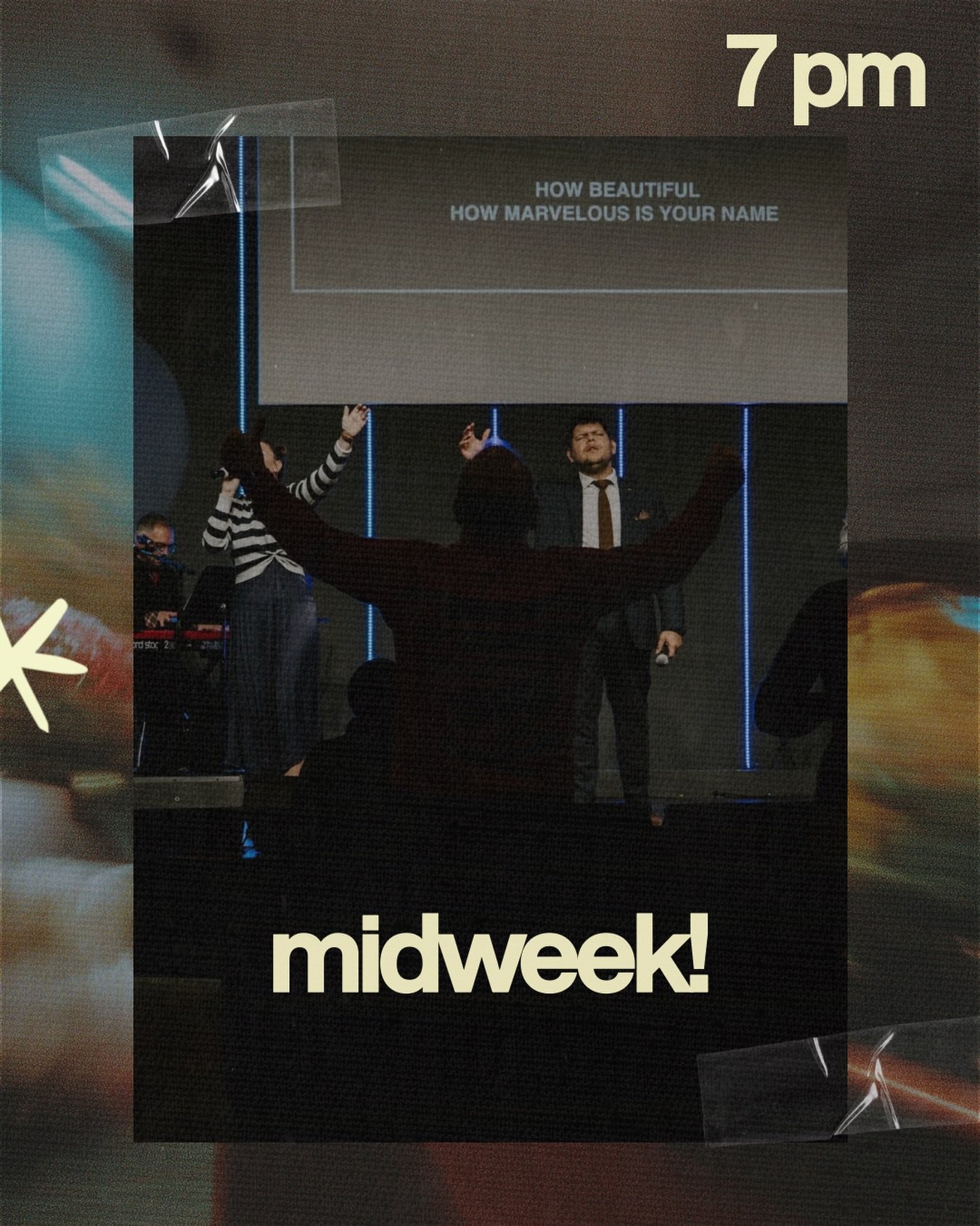 Join us tonight at 7 for our midweek service💙