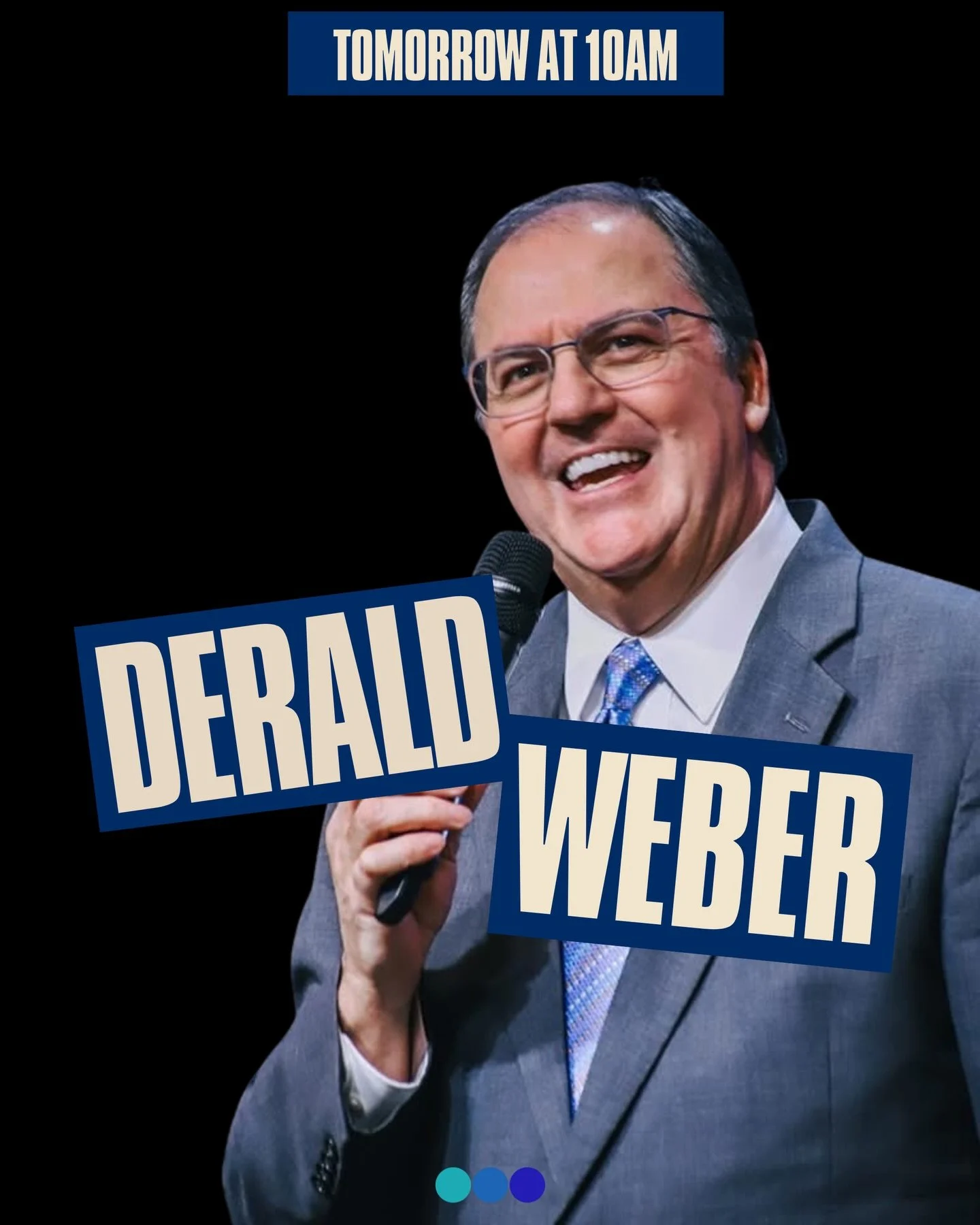 Tomorrow is a special Sunday at Bethesda with Brother Derald Weber. 

We&rsquo;re excited for what God is going to do and can&rsquo;t wait to worship with you!💙