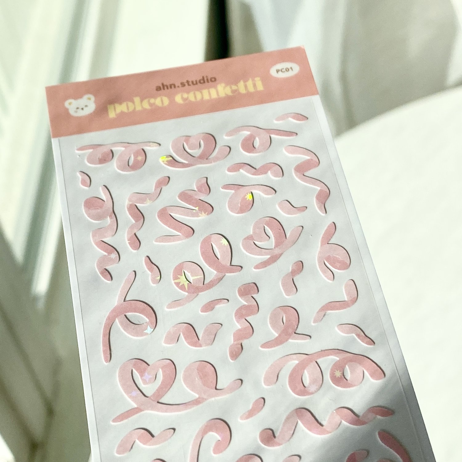 Small Confetti Deco Polco stickers sheets bundles