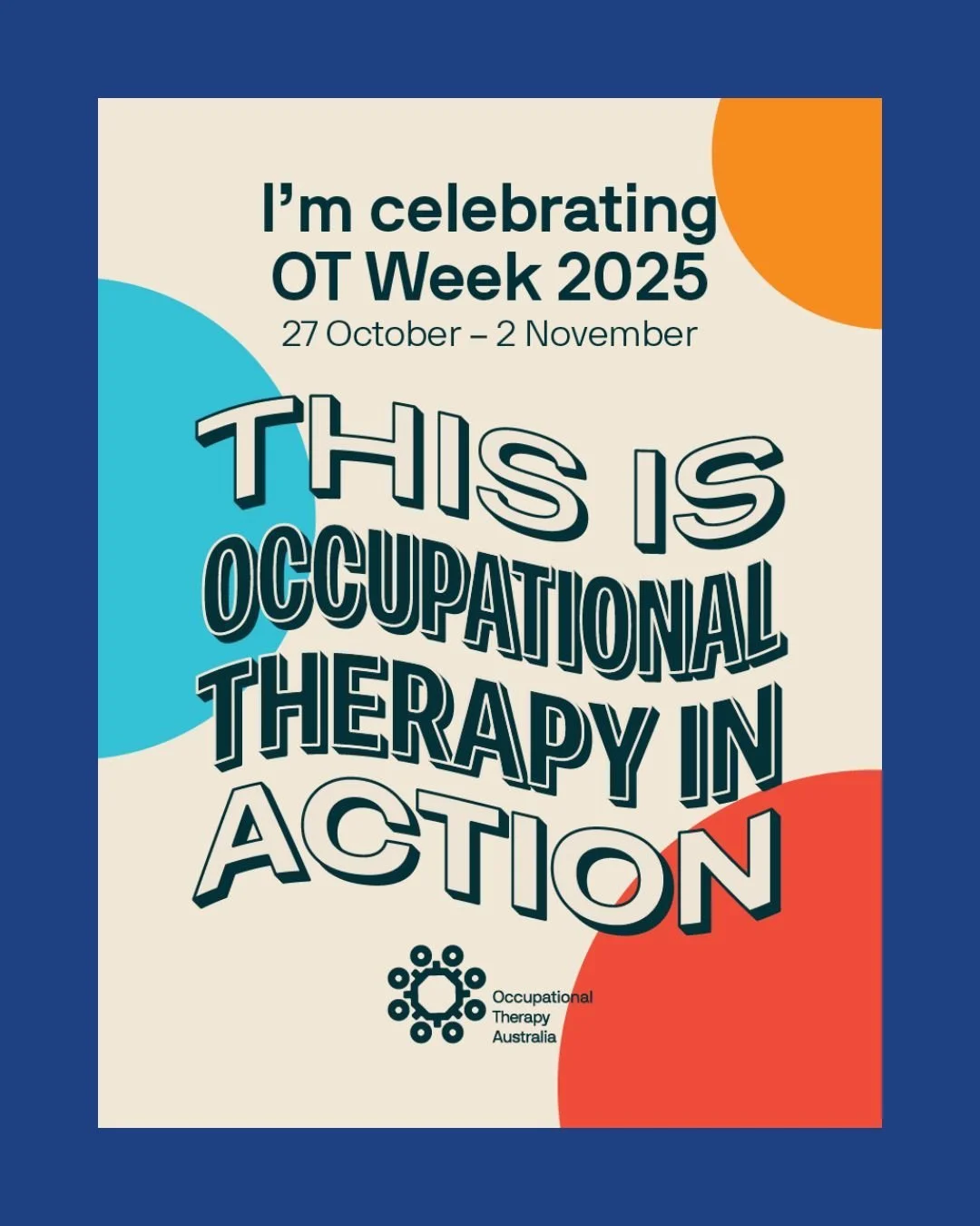 ✨ It’s OT Week 2025! ✨
From 27 October – 2 November, we’re joining Occupational Therapy Australia in celebrating the theme “This is Occupational Therapy in Action.”
At Sensory SMART OT, we’re shining a spotlight o