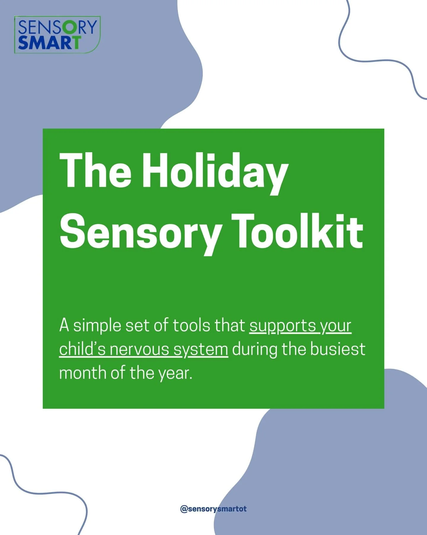 December often feels bigger for our kids, not because they are being difficult, but because their nervous system is carrying more than usual. 

Changes in routine, louder environments, end-of-year tiredness&hellip; it all adds up.

A simple sensory t
