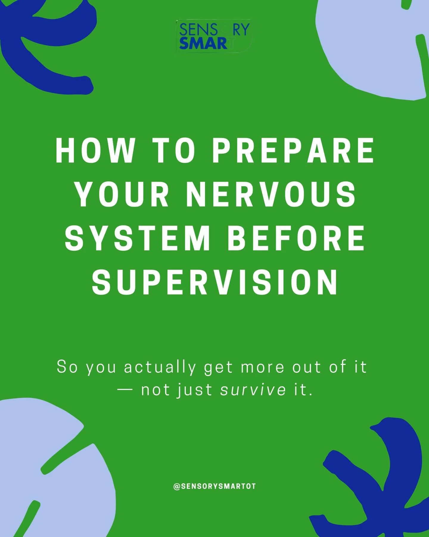 Supervision works best when your nervous system feels safe enough to reflect, integrate, and learn.

If you arrive already overwhelmed or in protection mode, it&rsquo;s harder to access the depth supervision is designed to support. Preparing your ner
