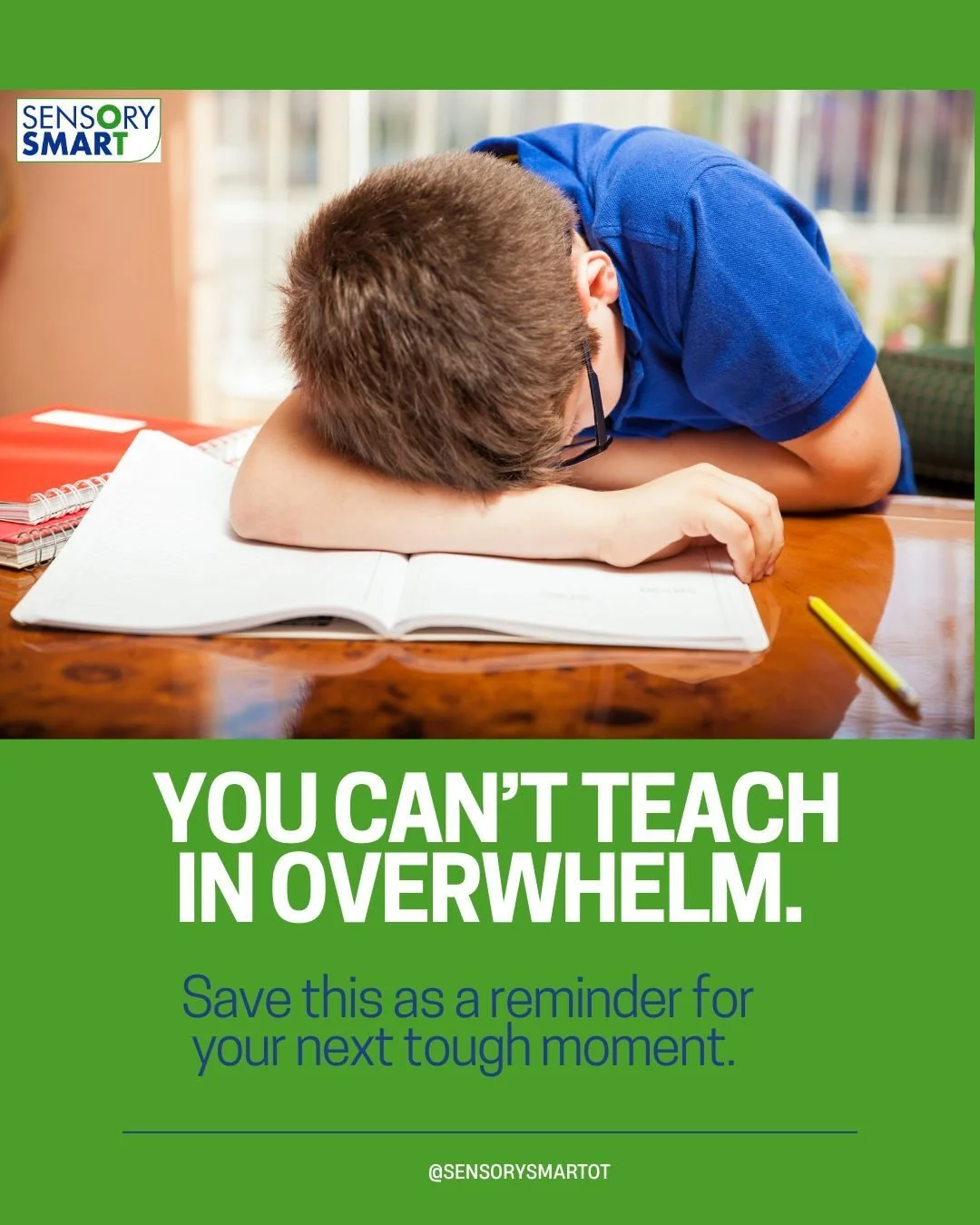 When a child is in a state of distress, their nervous system is not available for learning.
That means:
 &ndash; Reasoning won&rsquo;t work
 &ndash; Consequences won&rsquo;t stick
 &ndash; Teaching won&rsquo;t land
Because their brain is prioritising