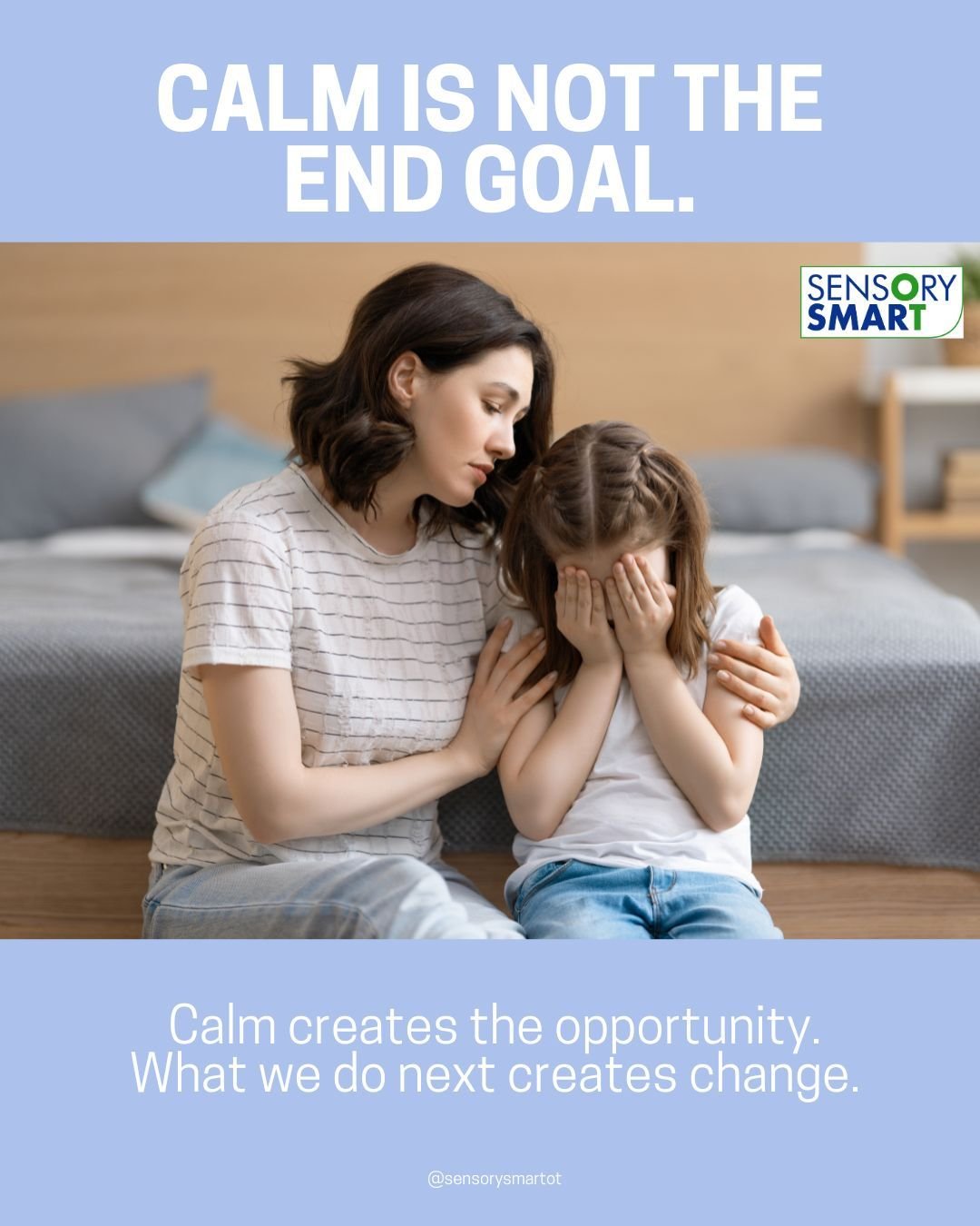 We often think we&rsquo;ve &ldquo;done the job&rdquo; when a child calms down.
But calm is just the doorway &mdash; not the destination.
If we stop there, we:
 &ndash; Miss the opportunity to build skills
 &ndash; Stay stuck in reactive cycles
 &ndas