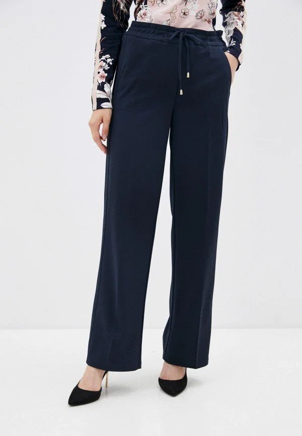 6381 Navy Crepe Pants — Michele's