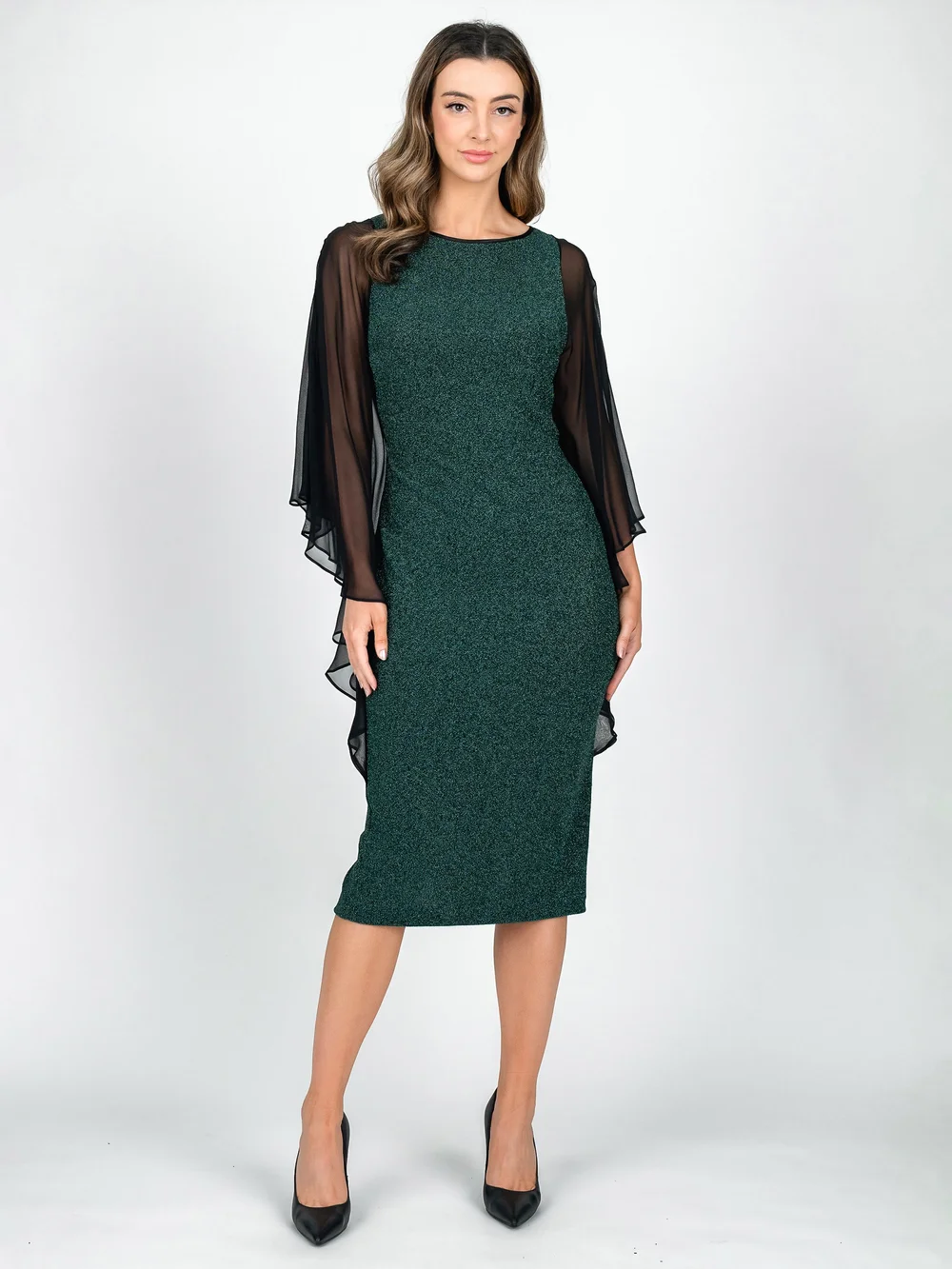 emerald green cocktail dress australia Loulou Maxi Dress In Emerald Satin