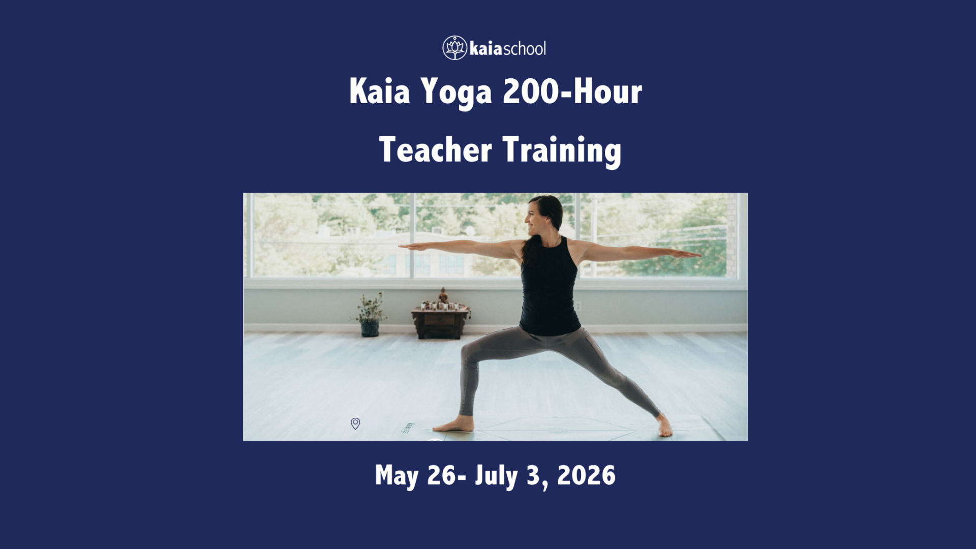 Summer Intensive Yoga Teacher Training Connecticut | 200hr Kaia Yoga