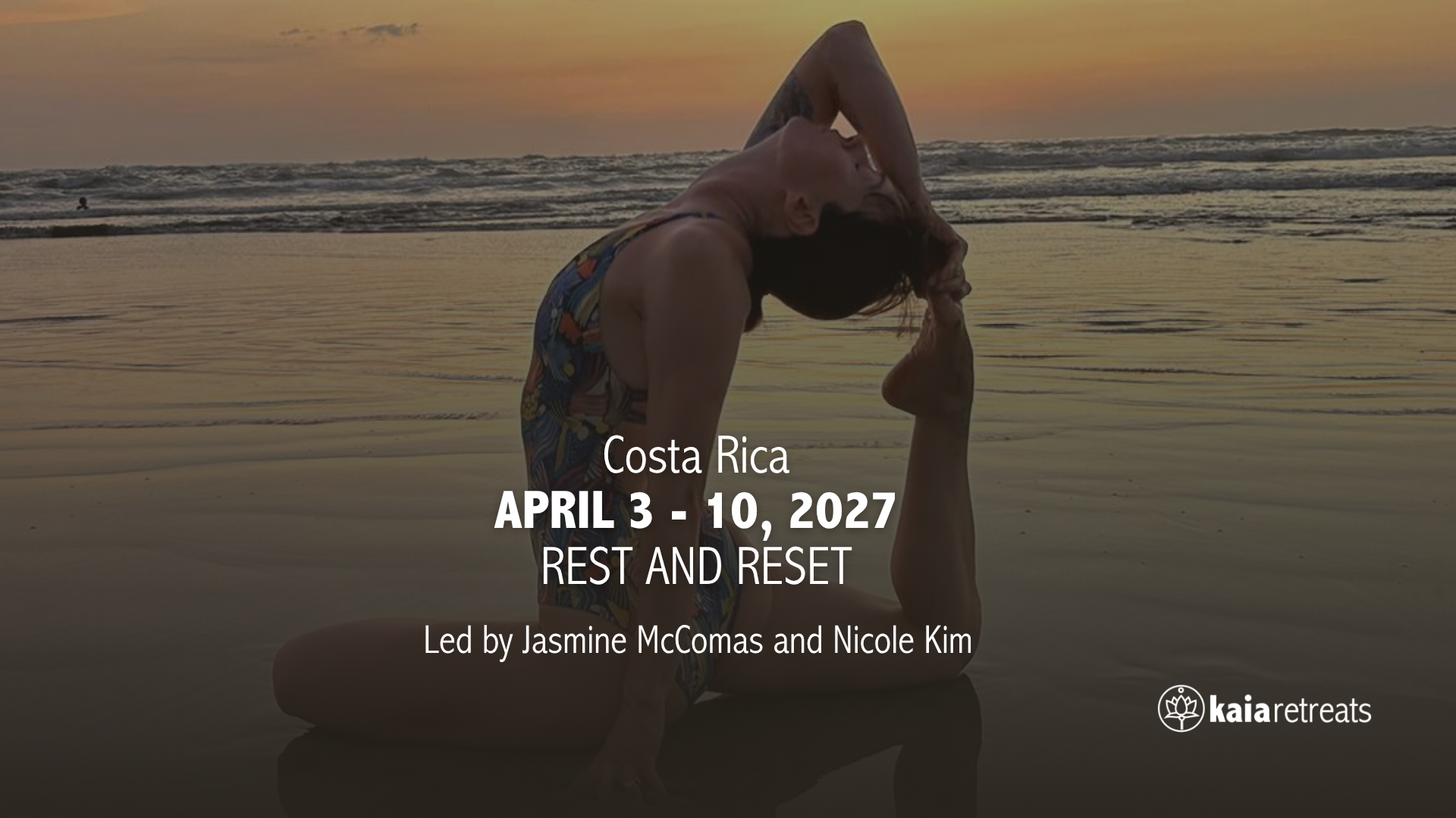 Yoga Retreat in Costa Rica with Jasmine McComas &amp; Nicole Kim