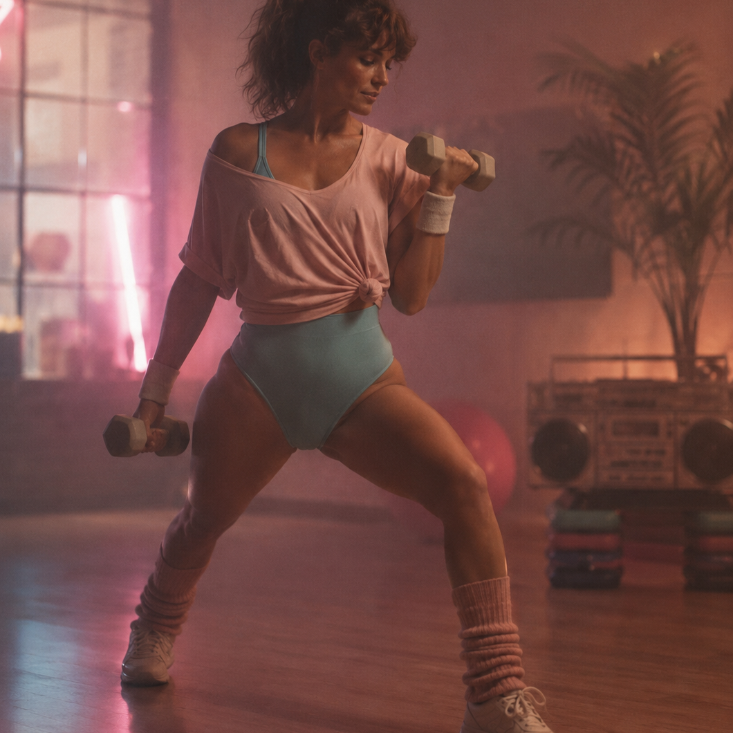 80's Yoga Sculpt with Farrah Minnich (FREE for members)