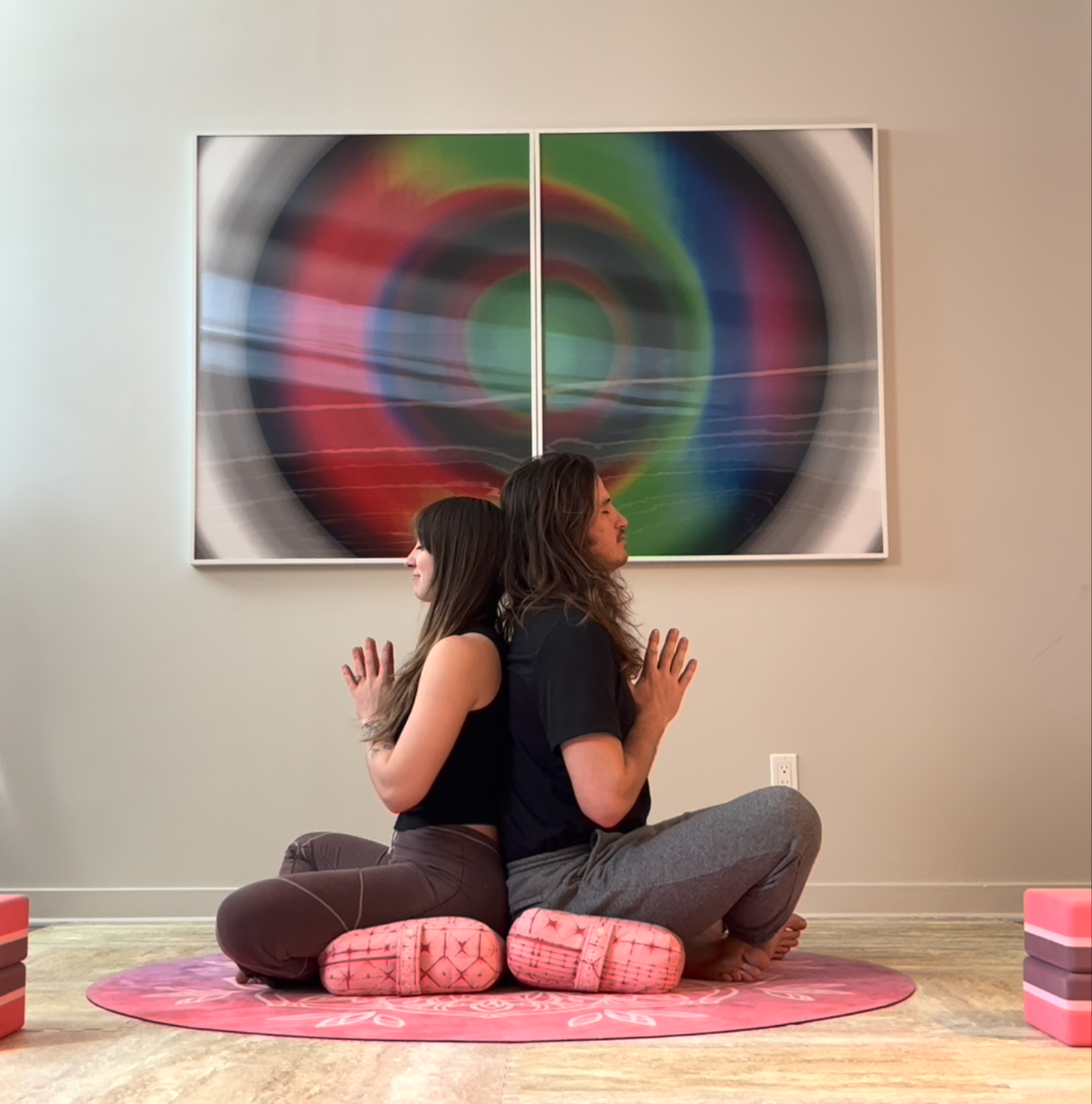 Heart Centered Partner Yoga with George &amp; Kennedi Garland