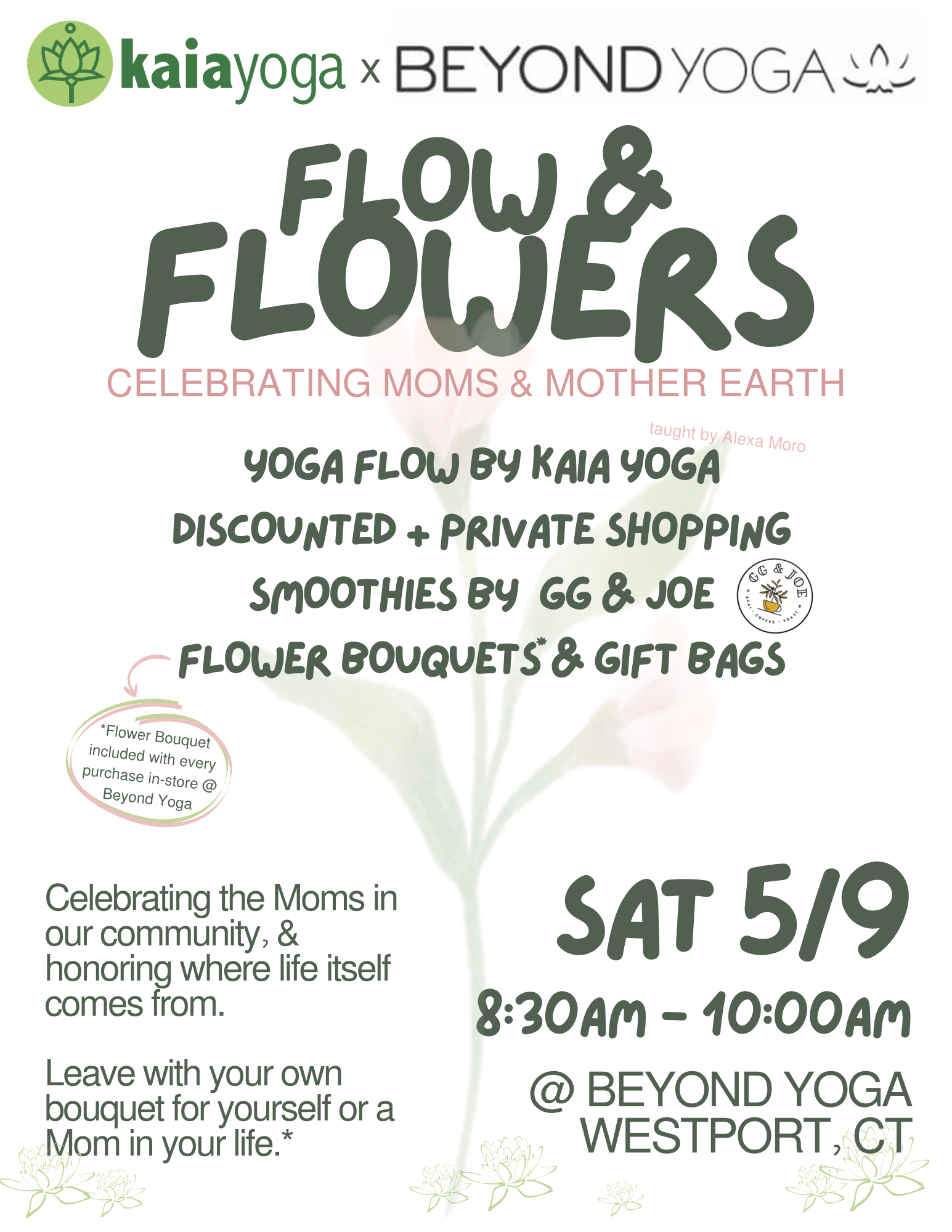 FREE Kaia x Beyond Yoga: Flow & Flowers with Alexa Moro — Kaia Yoga