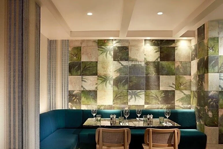 All Day Dining restaurant banquette corner