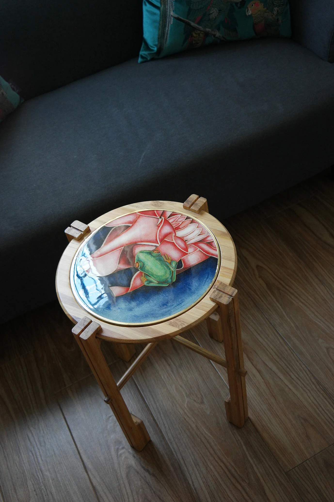 Cloisonné Side Table