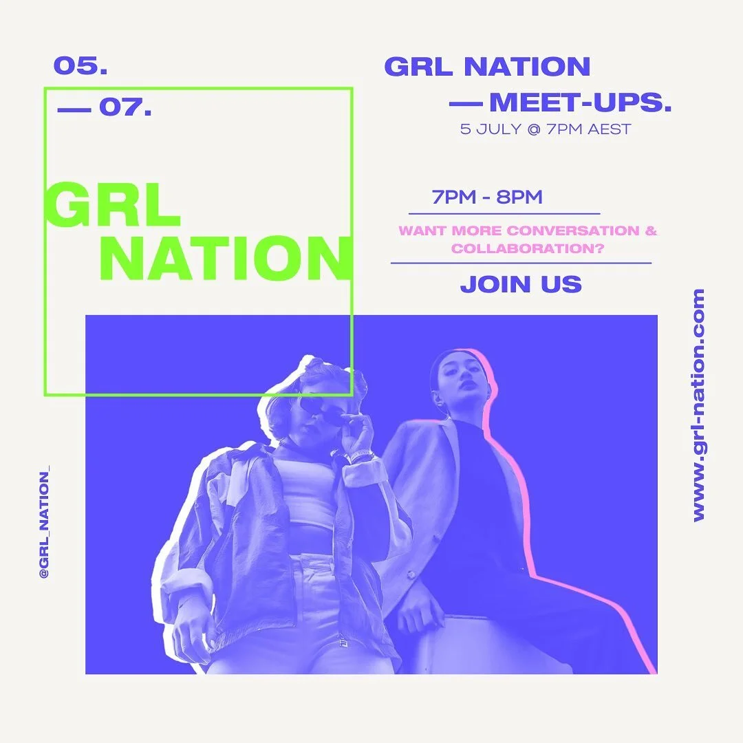 Genuine connections with like-minded people isn&rsquo;t always easy to find, right? 

We asked GRL NATION members what&rsquo;s one thing they&rsquo;d like to get out of this community, here's what they asked for: Real connections with like-minded wom