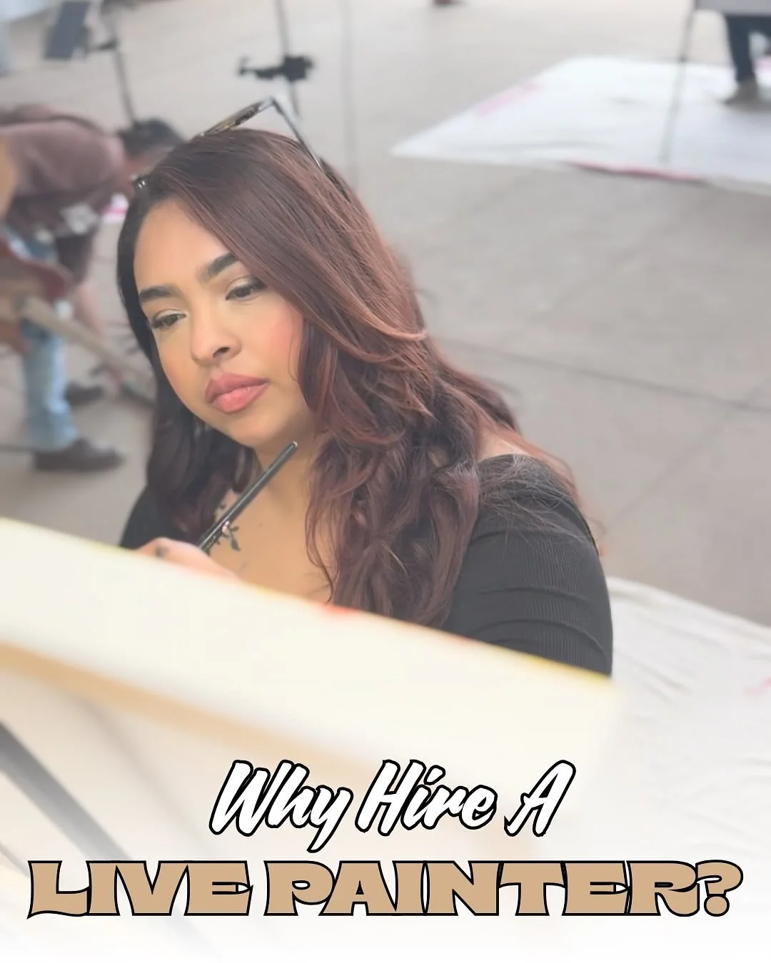 Why hire me as your live painter?
Because your guests & event deserve more than just a party. They deserve an experience 🎨✨
Whether it’s a wedding, festival, or private event, I bring energy, creativity, and a one-of-a-kind piece of art