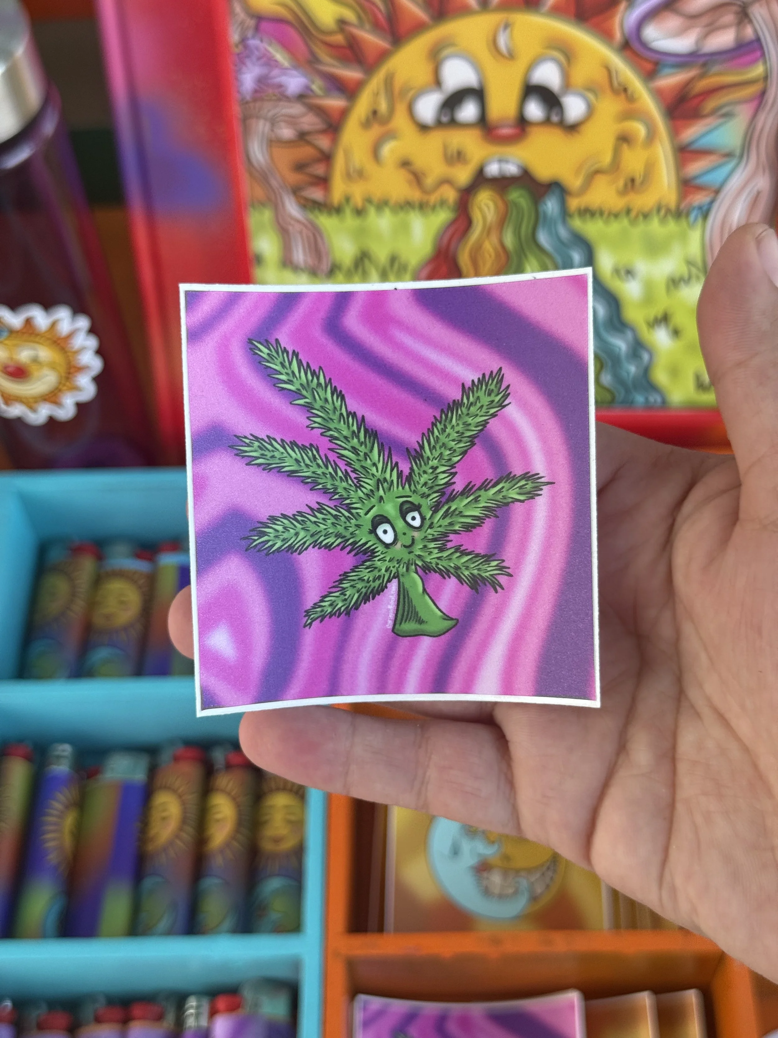 Selena Sativa Sticker