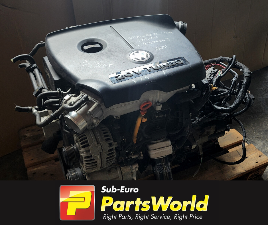 Turbo VW Golf Engine
