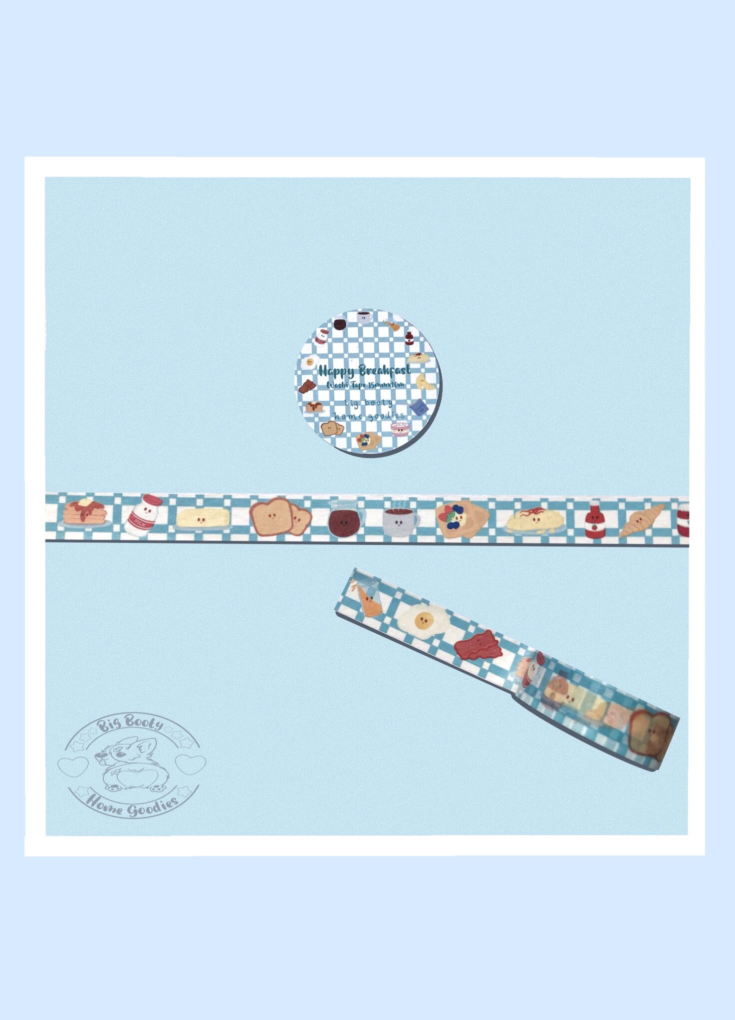 Happy Breakfast Washi Tape