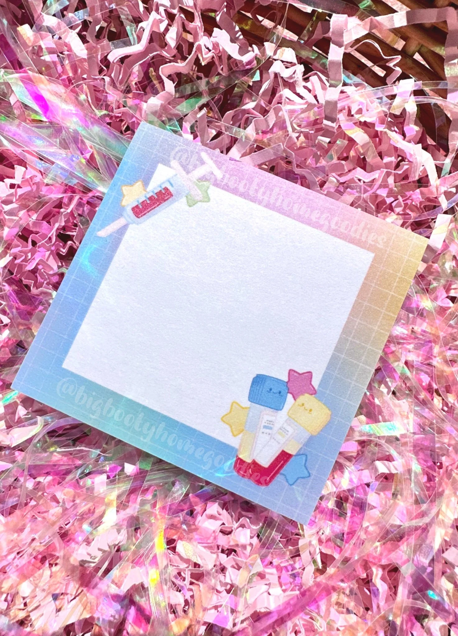 "Just a Little Prick" Cutesy Phlebotomist Sticky Notes