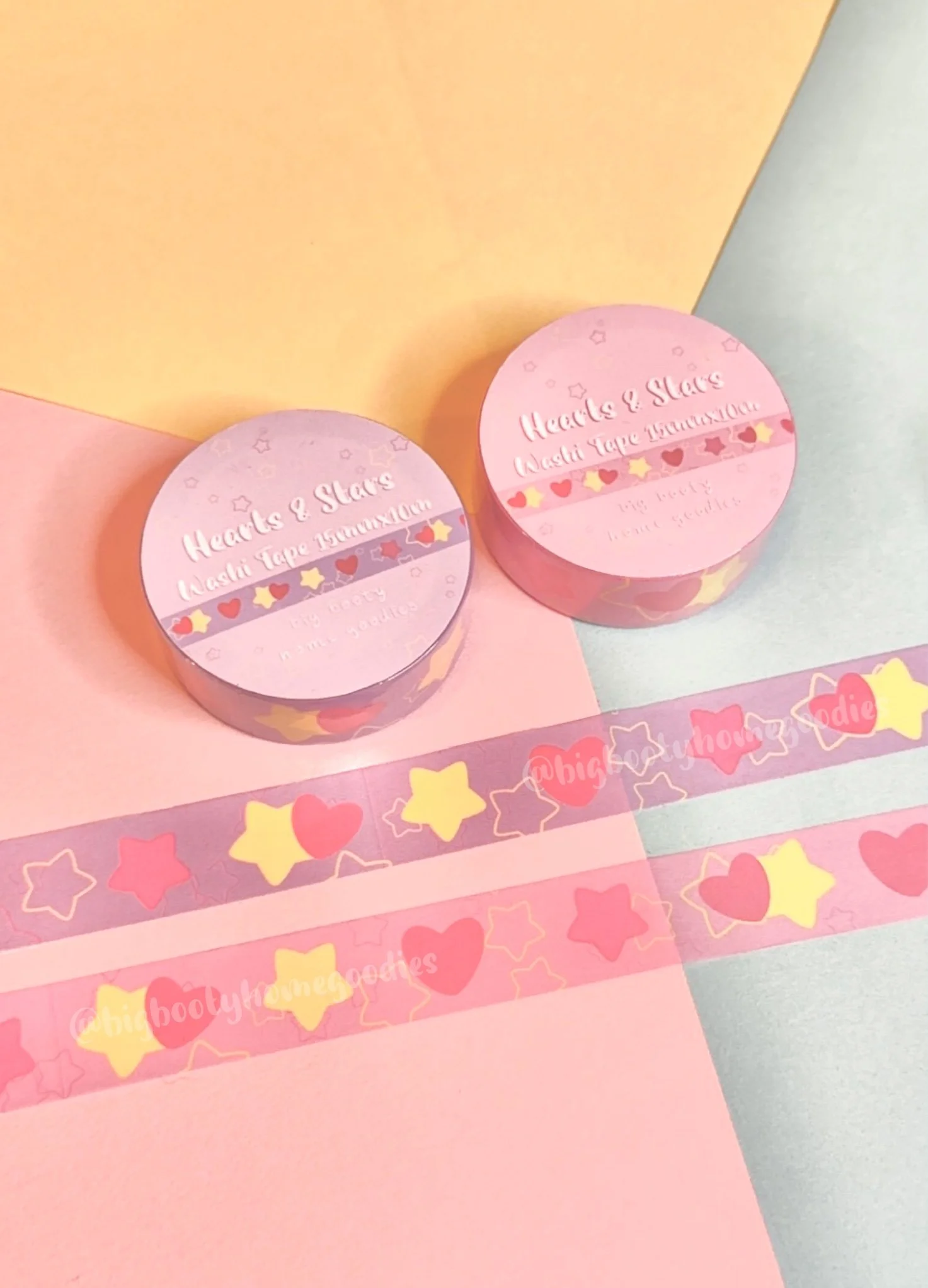 Stars and Hearts Washi Tape
