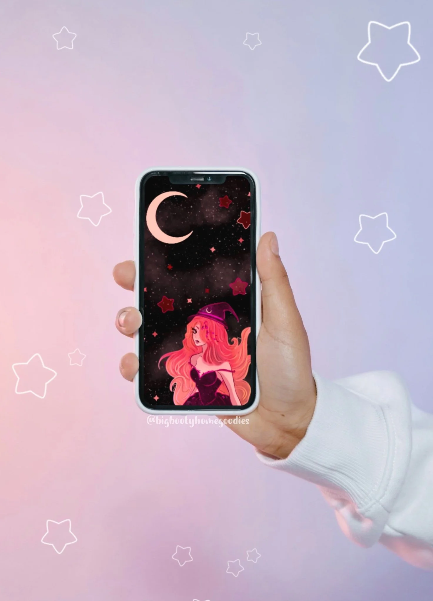 Witchy Night Phone Wallpapers