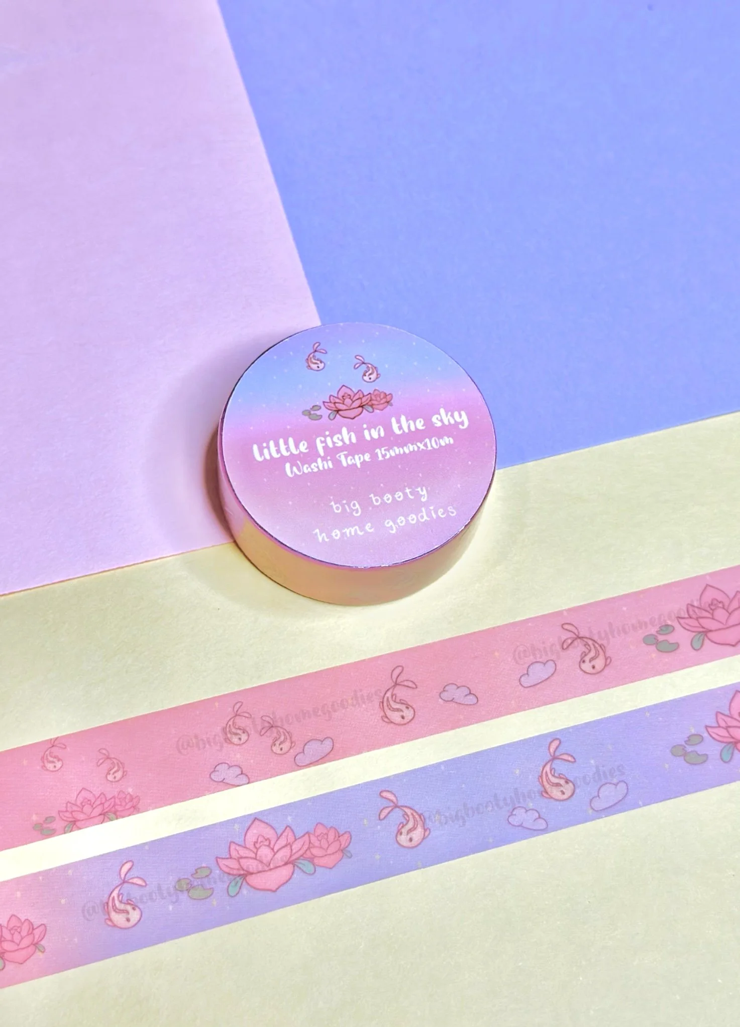 Little Fish in the Sky Washi Tape