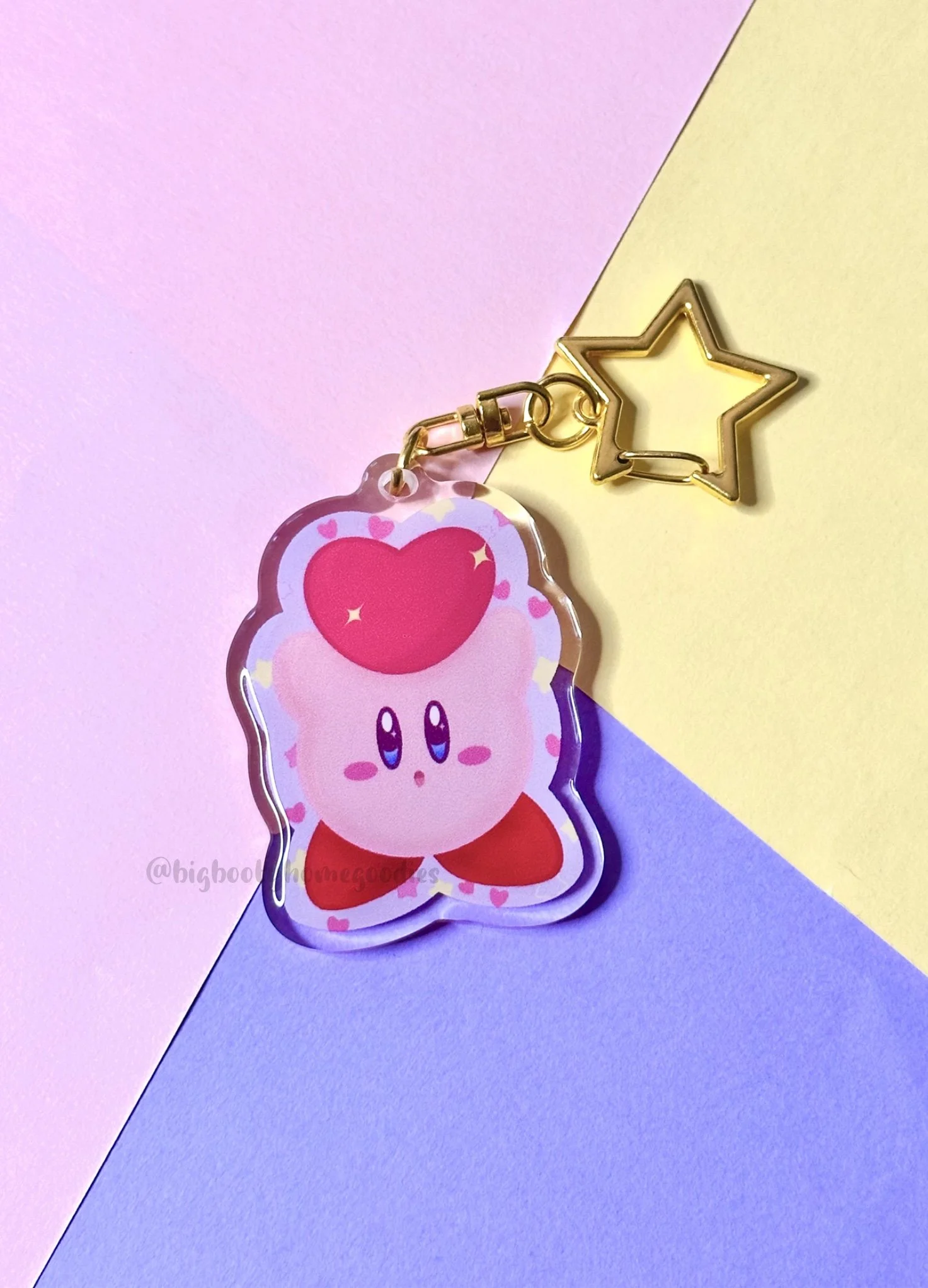 Kirby Heart Charm ♡