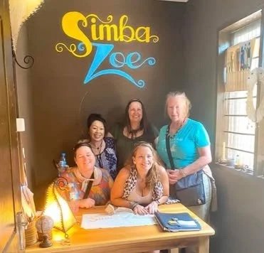 Nancy and the Safari Sisters graced our first Simba Zoe office! 