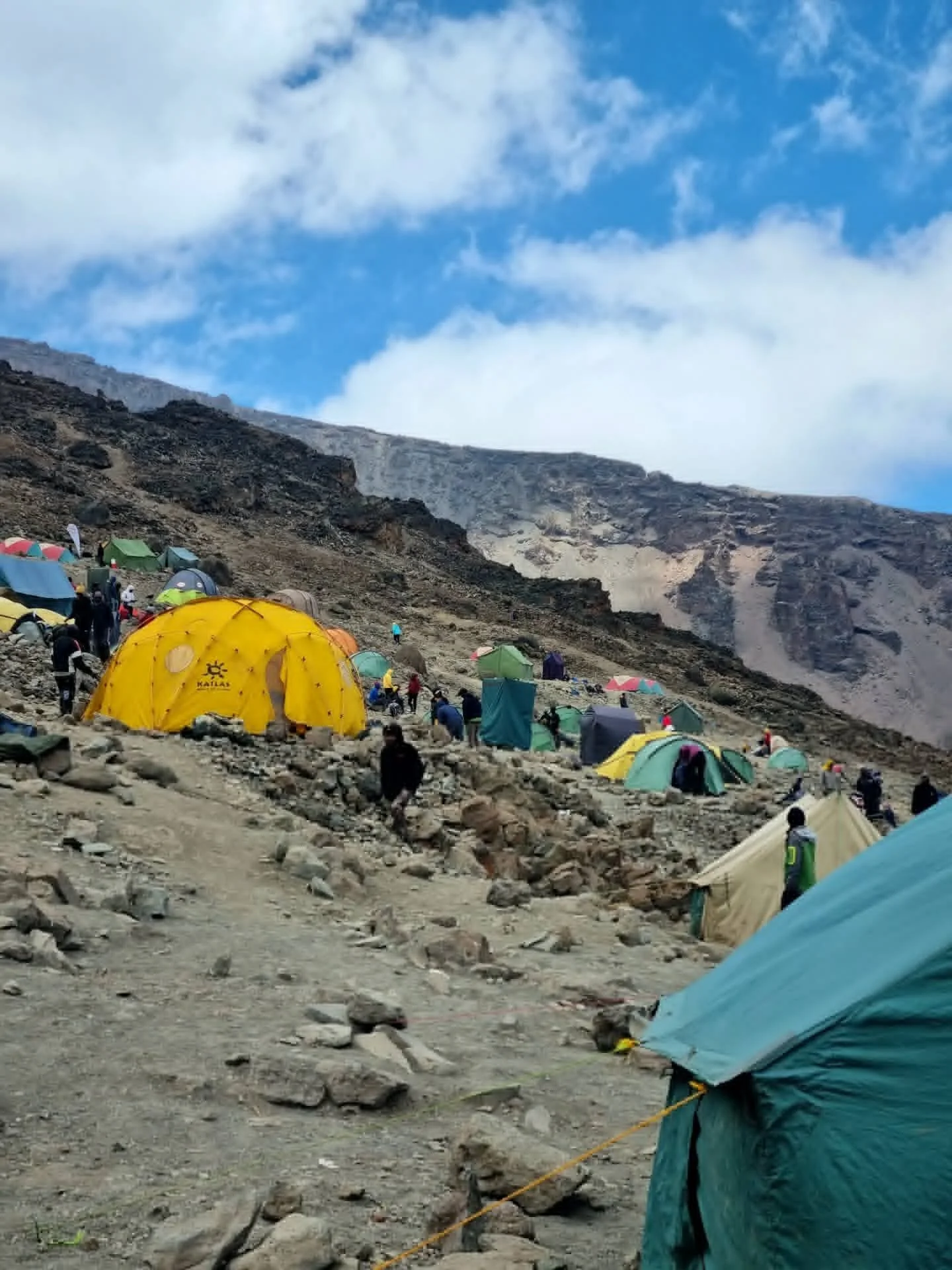 Camp life on Kilimanjaro, come join the fun!