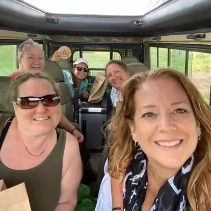 The Safari Sisters heading out for another game drive!