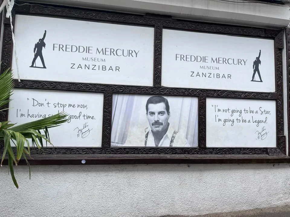 Freddy Mercury is from Zanzibar, a national treasure! 
