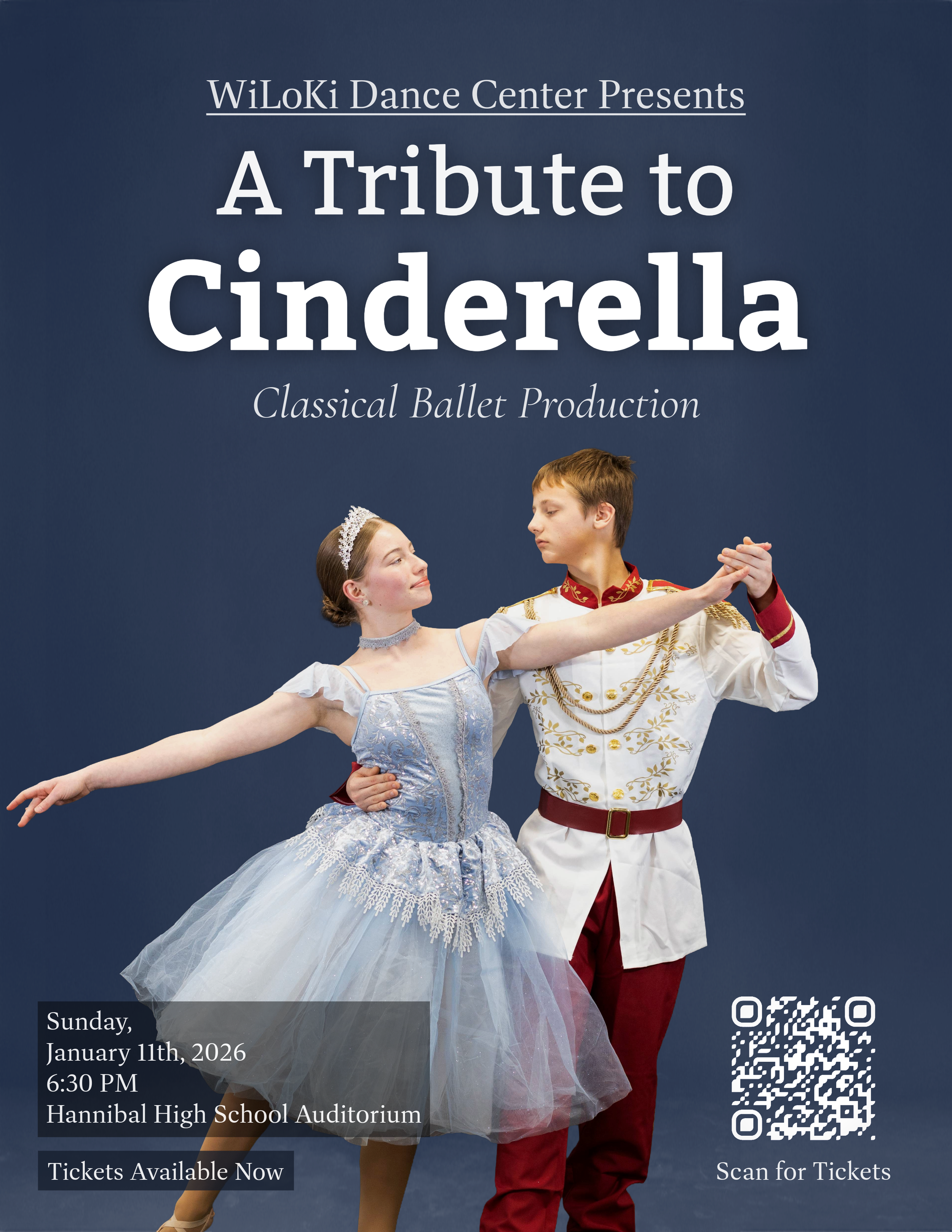 Come see our Ballet! January 11th @ 6:30PM