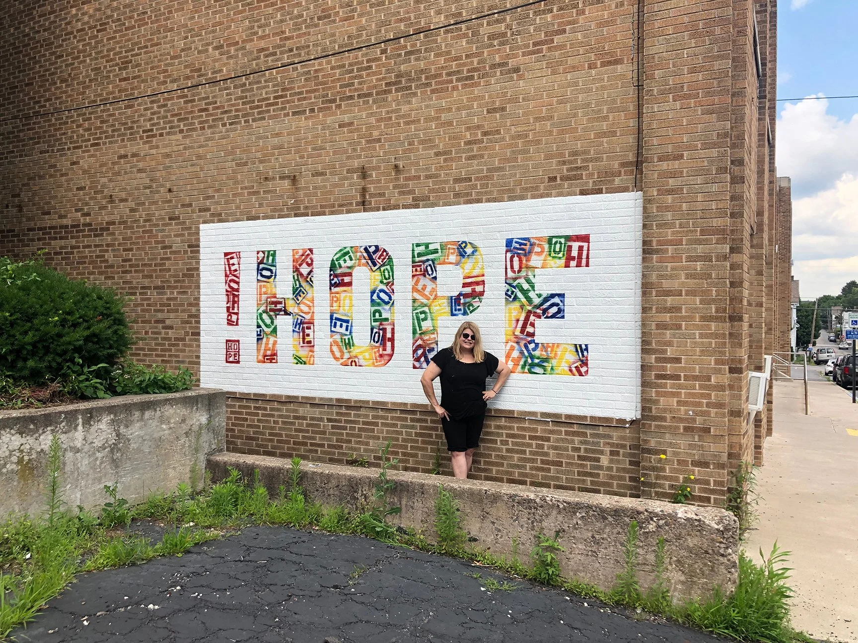 Summer 2022, Mural Installation, Hazleton Integration Project.