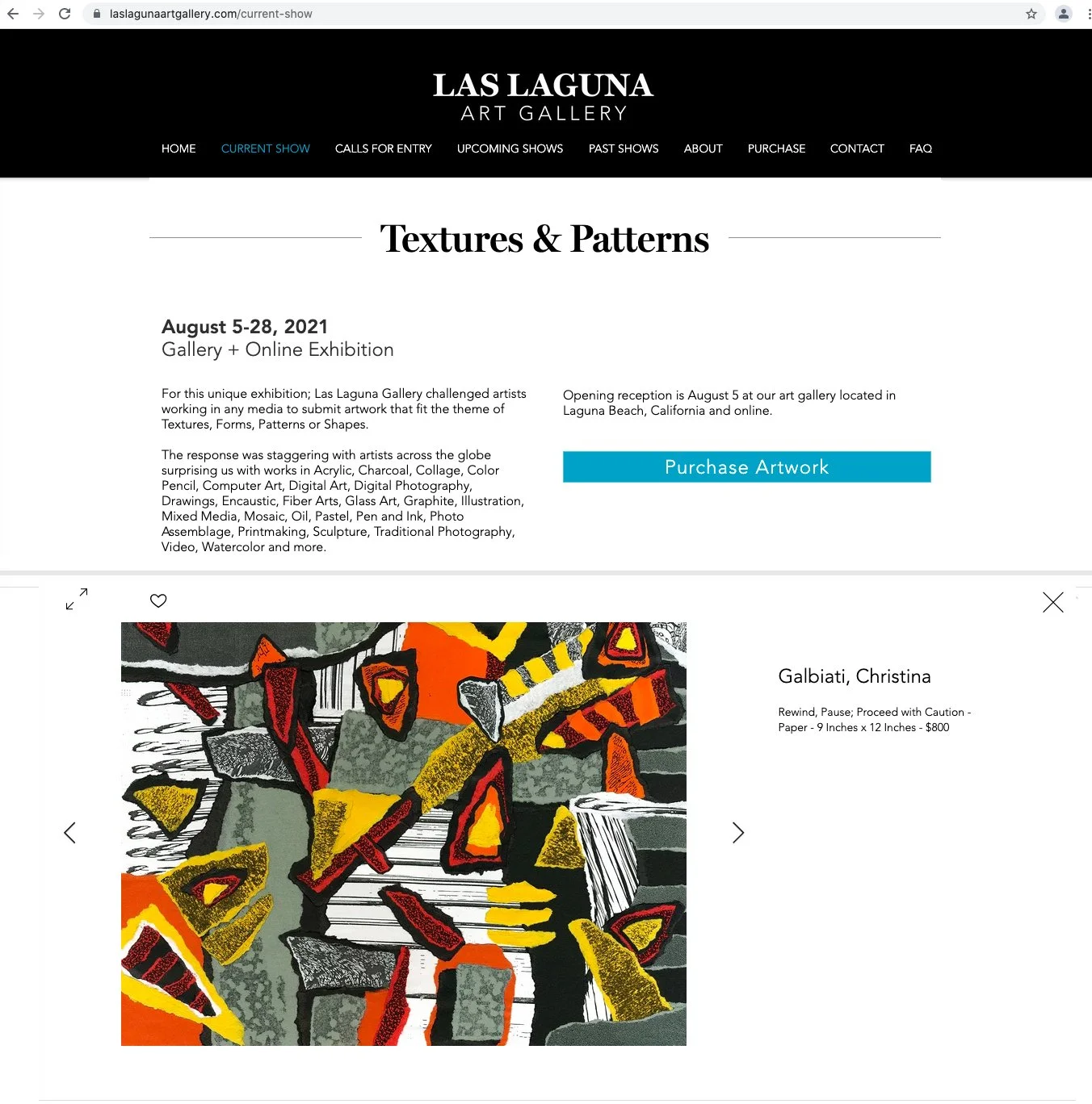 Las Laguna Art Gallery 