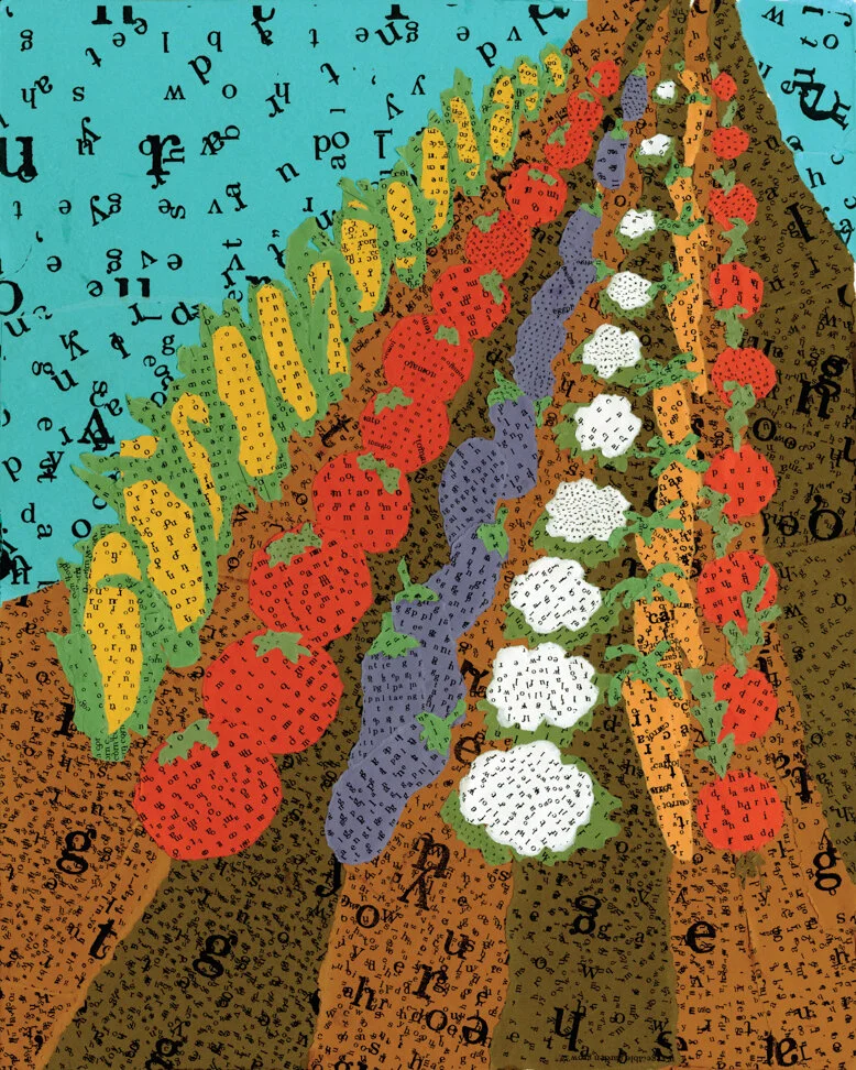 Garden poster concept.