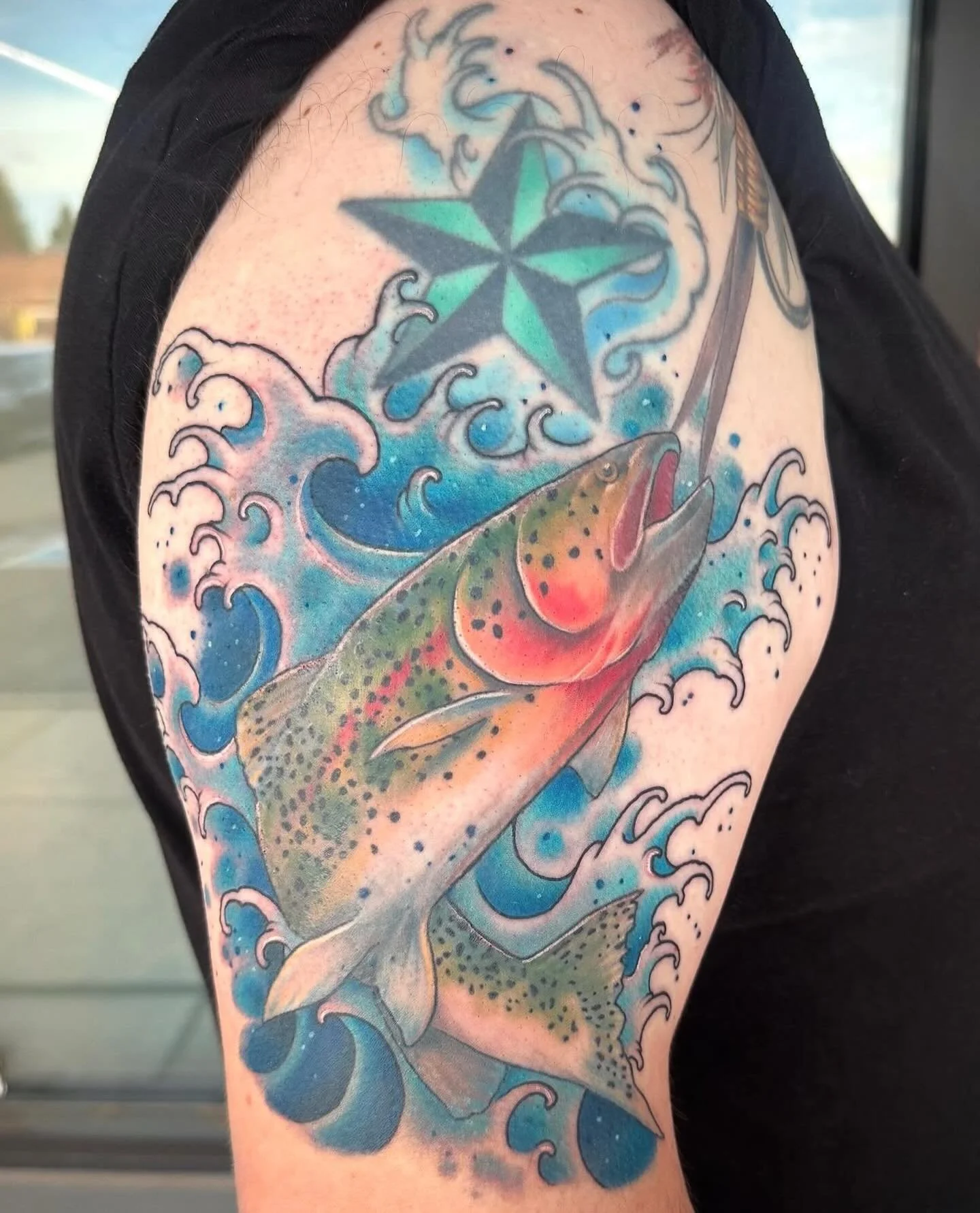 Tattoo by @jostestattoos &bull; Tyler&rsquo;s books are currently open! Follow the link in his bio for booking appointments &bull;

🥀 @larosatattooco
3307 S College Ave Unit 102-B
Fort Collins, CO 80525
(970) 682-2946