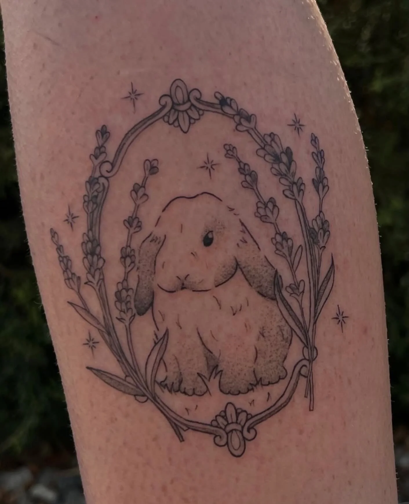 Tattoo by @ayshasuntattoos 🐇 You can book with Aysha by following the link in their bio! 

🥀 @larosatattooco 
3307 S College Ave Unit 102-B
Fort Collins, CO 80525
(970) 682-2946
